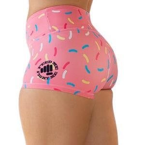 Feed Me Fight Me Donut Sprinkles Shorts